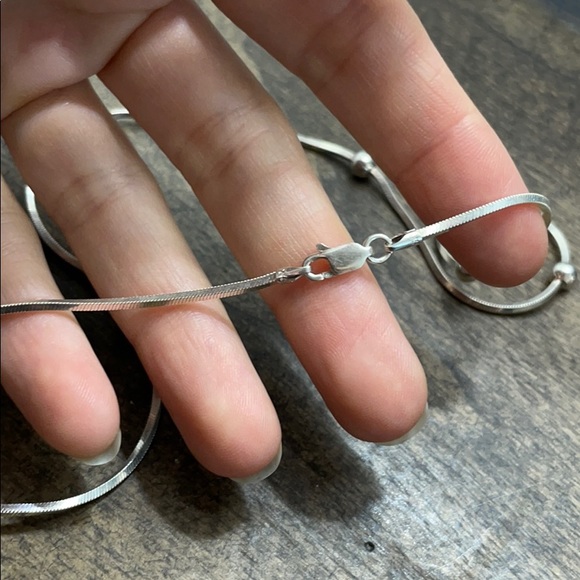 Sterling Silver Necklace - Picture 4 of 5